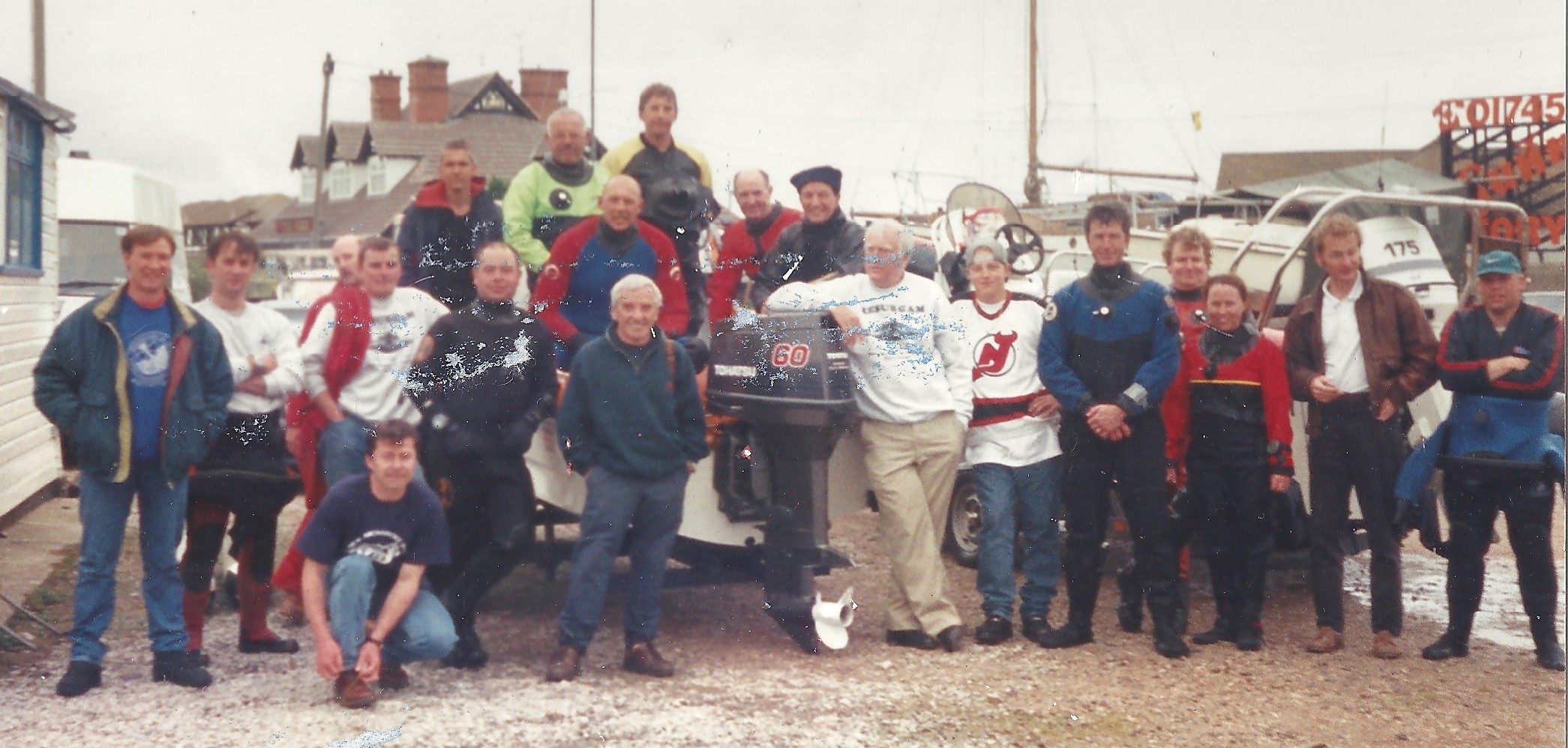 Some of the people who worked on the Resurgam in 1997 